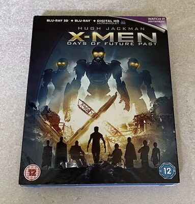XMEN:Day’s Of Future Past 3D + 2D Bluray (Slipcase Edition)[Region 0] OZ SELLER - image 1 of 2
