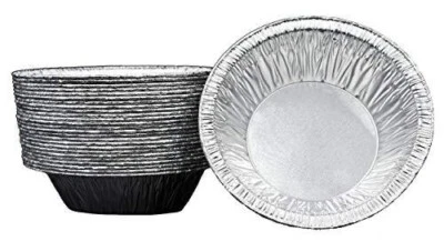 MINI OLLA TARTA DESECHABLE PAPEL ALUMINIO PAPEL ALUMINIO TAZA PARA CUPCAKES LATA 5 PULGADAS (500 PK) Foto 1 de 4