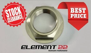 YAMAHA YZF-R6 2006-2016 TOP YOKE NUT HEADSTEM NUT TITANIUM M28X1.00MM - Picture 1 of 3