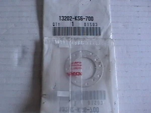 2x GENUINE HONDA CONNECTING ROD PLATE THRUST WASHER 13202-KS6-700 CR125R 1987-89 - Picture 1 of 1