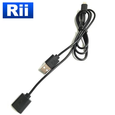 Rii Wireless Keyboard Micro USB Charging Cable for i8, i8+, X1, & K12 Models - Image 1 of 2