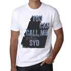 Men's Graphic T-Shirt You Can Call Me Syd Eco-Friendly Limited Edition