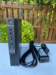 Dell OptiPlex 3060 Micro Intel i5-8500T 16GB RAM 256GB SSD Win11pro Wi-Fi - Picture 1 of 4