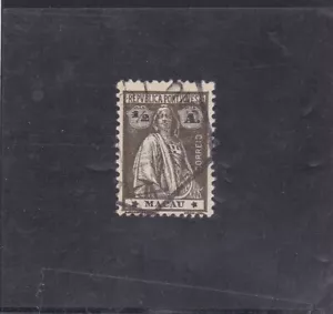 MACAU CERES 1/2 a. Perf. 12x11,5 Type III-IV (1913) - Picture 1 of 1