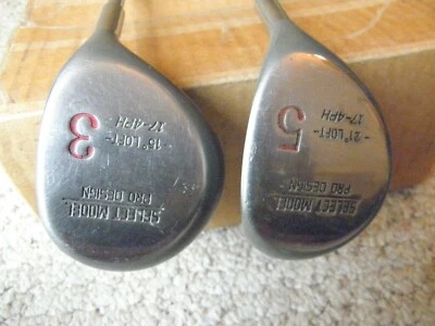 Hombres Diestros Regular Acero Seleccionar Modelo Fairway Woods 3 y 5 Foto 1 de 4