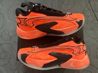 ZAPATOS NIKE JORDAN LUCA 2 GS MANGO BRILLANTE NEGRO GRIS TALLA 7Y CAJA NUEVA SIN TAPA $$$$ Foto 1 de 4