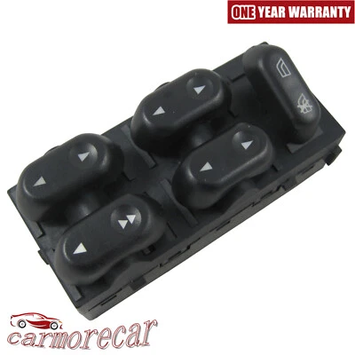 Interruptor maestro ventana eléctrica nuevo 5L1Z14529AA lado conductor delantero derecho Ford F150  Foto 1 de 4