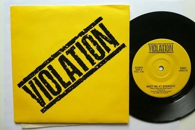VIOLATION -  Meet Me At Midnight/Balls Out  7" (US HARD ROCK 1982*ORIGINAL*Y+T) - Bild 1 von 2