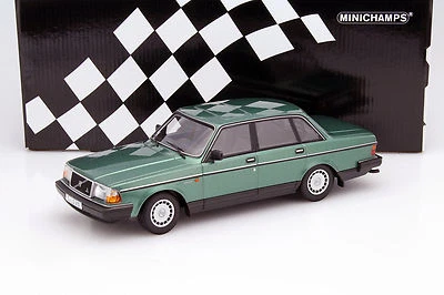 Minichamps 1986 Volvo 240 GL verde metálico 1:18*¡Nuevo! Foto 1 de 2