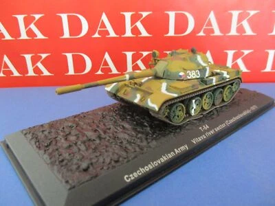 Die cast 1/72 Modellino Carro Armato Tank Panzer T-54 Czechslovakian Army 1978 - Immagine 1 di 4