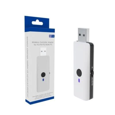 Wireless USB Adapter for PS5/PS4/Switch Pro Controller USB Bluetooth-compatible - Image 1 of 4
