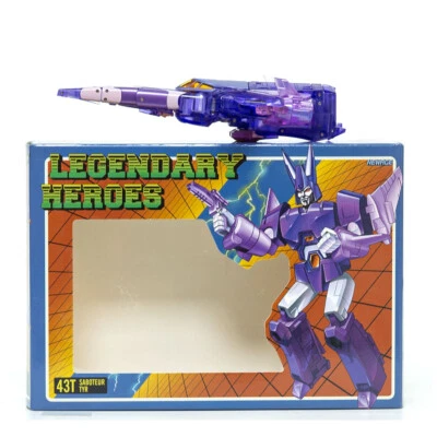 Newage H43T TYR Cyclonus Transparent Limited Version Action Figure toy in stock - Image 1 of 4