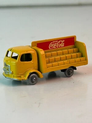 Matchbox Gray Wheel No. 37 Karrier Bantam Coca Cola Truck, Silver Plastic Wheels - Image 1 of 4