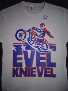 Evel Knievel Daredevil Officially Licensed Motorcycle T-Shirt