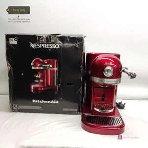 KITCHENAID MACCHINA DA CAFFÈ ARTIGIANALE NESPRESSO 5KES0503BCA MACCHINA DA CAFFÈ ROSSA DIFETTOSA - Foto 1 di 12