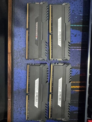VENGEANCE RGB 32GB (4 x 8GB) DDR4 DRAM 3000MHz C15 Memory Kit - Image 1 of 2