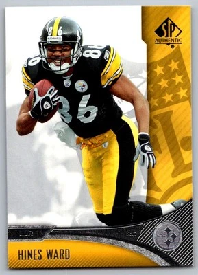 2006 SP Authentic Hines Ward Pittsburgh Steelers #69 - Image 1 of 2