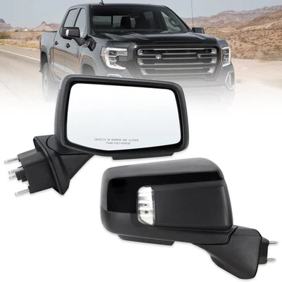 Espejo retrovisor lateral derecho pasajero compatible con GMC Sierra 1500 2019-2025 Foto 1 de 4