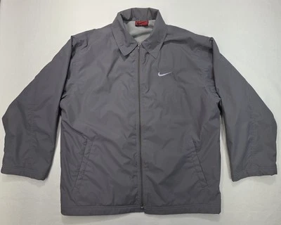 Chaqueta Nike Vintage Años 90 Para Mujer L Bolsillos Forrados de Vellón Bordados Uso Limitado Foto 1 de 4