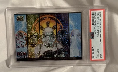 2024 Star Wars Galaxy Disciples Of The Empire #95 Mojo Refractor/50 PSA 8 casi nuevo-como nuevo Foto 1 de 3