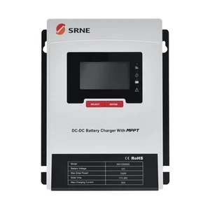 12V 50A DC-DC Charger MPPT Solar Controller Bluetooth for Dual Battery System - Picture 1 of 24