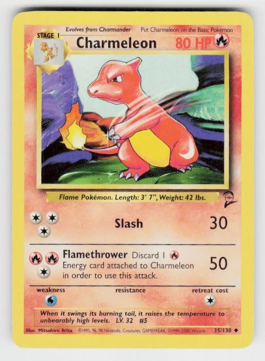 Base Set 2 #035/130 Charmeleon - Image 1 of 2