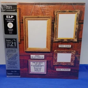EMERSON LAKE & PALMER - PICTURES AT AN EXHIBITION 2021 HMV LP White NEW SEALED - Picture 1 of 3