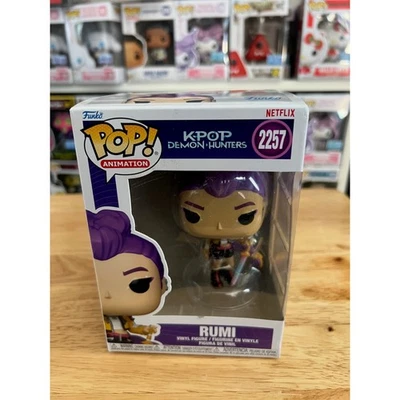 NEW IN HAND AUTHENTIC Rumi K-Pop Demon Hunters Funko Pop #2257 Huntr/X Animation - Image 1 of 4