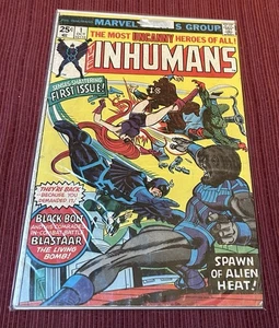 The Inhumans #1 Marvel Comic Book October 1975 Issue - Picture 1 of 2