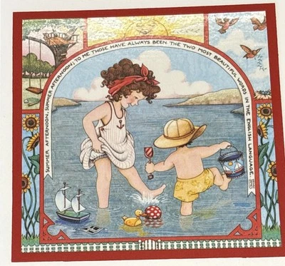 Mary Engelbreit Handmade Greeting Card-Summer Afternoon - Image 1 of 3