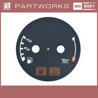 Speedometer disc for Porsche 964 993 fuel gauge oil temperature dial - Image 1 of 4