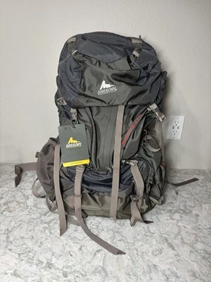NEW Gregory Baltoro 75 Backpack Iron Gray Modern Hiking Travel Bag See Descript - Image 1 of 4