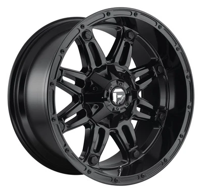 20" Fuel D625 Hostage 20x9 5x5.5 5x150 1mm Gloss Black For Dodge Ram Toyota Rim - Imagem 1 de 4