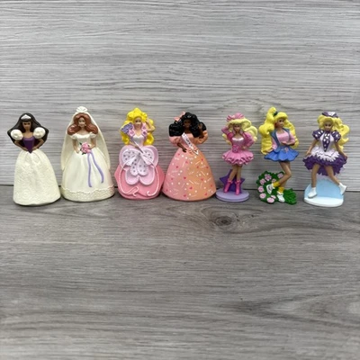 Vintage 1991 McDonald’s Barbie Happy Meal Toys –Set of 7 Figures - Image 1 of 4