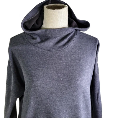 Sudadera con Capucha Burton Para Mujer Hixon Pullover Negra Brezo Mezcla de Algodón Pequeña Foto 1 de 4
