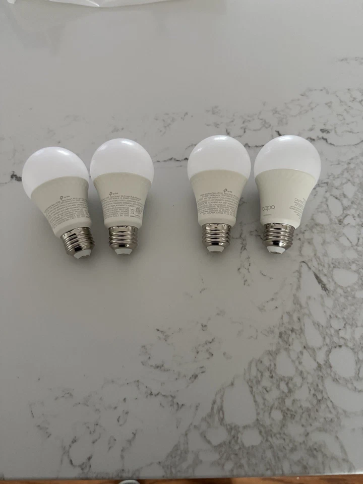 4 TP-Link Smart Light Bulbs, Matter Certified, 1100 Lumens (75W Equivalent) - Image 1 of 1