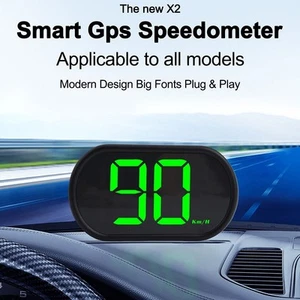 Compact and Efficient GPS Digital Speedometer Head Up Display for Cars - Picture 1 of 12