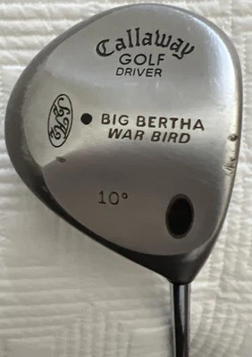 Driver de golf Callaway Big Bertha Warbird 10* S2H2 acero Memphis 10 ejes agarre BB Foto 1 de 4