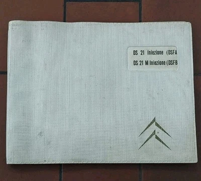 Citroen Libretto Uso E Manutenzione Istruzioni Originale Italiano Auto DS 21 IE - Immagine 1 di 4