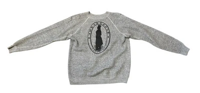 Sudadera Raglán De Colección Hombres S Tri Mezcla Refuerzos Gris Años 70 Ambassador Group Inc Foto 1 de 4