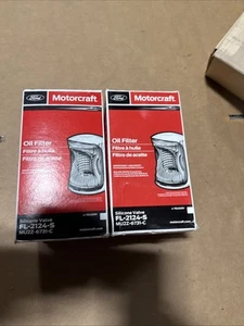 Ford MUZZ-6731-C F250-F-350 6.7L Diesel Oil Filter FL-2124-S Set Of 2 PC. 11-24 - Picture 1 of 6