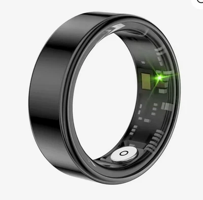 Anillo inteligente, seguimiento del sueño, monitoreo de movimiento, compatible con iPhone y Android Foto 1 de 4
