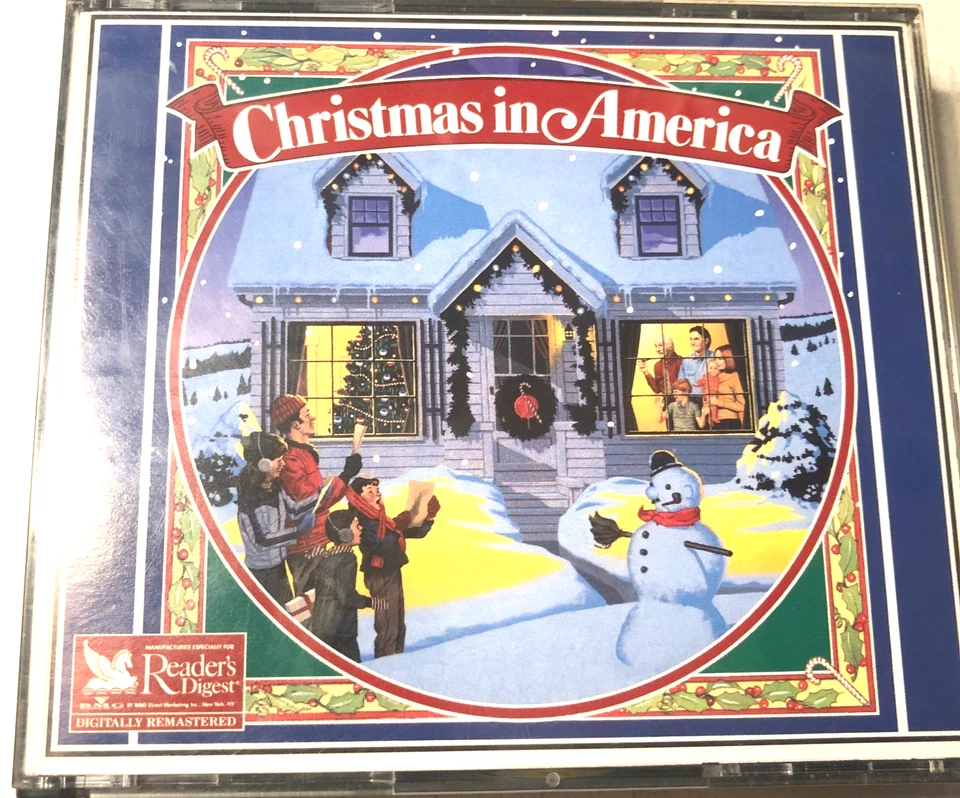 Readers Digest Christmas In America 4x CD Box w Bonus Frank Sinatra Christmas CD - Image 1 of 4