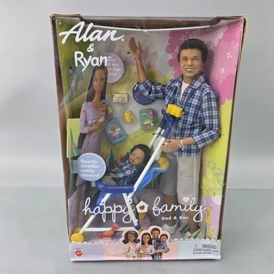 Barbie Happy Family Alan & Ryan Muñeca Afroamericana Set 2002 Mattel 56711 LEER Foto 1 de 4