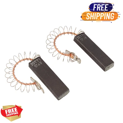 2X CARBON BRUSHES FOR BOSCH NEFF WASHING MACHINE 3TS CM CWF WAE WAQ WM WXP - Image 1 of 3