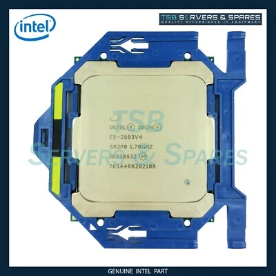 Intel Xeon E5-2603 V4 (SR2P0) 1.70Ghz Hex (6) Core LGA2011-3 85W CPU Processor - Image 1 of 2