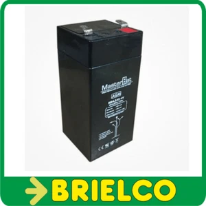 BATERIA PLOMO AGM HERMETICA 4V 4.5A 47 x 47 x101 mm TERMINALES 4.8MM BD5714 - Imagen 1 de 1