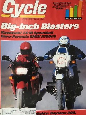 Cycle magazine June 1988 Foto 1 de 3