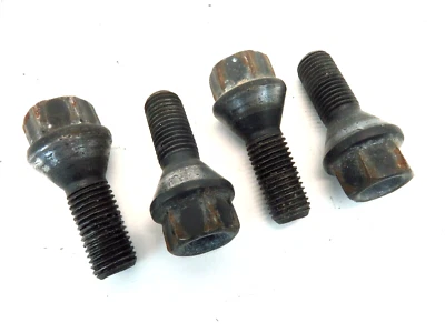 1988-1991 BMW 325ix Lug Nuts Nut Wheel E30 Set of 4 88-91 OEM - Image 1 of 3