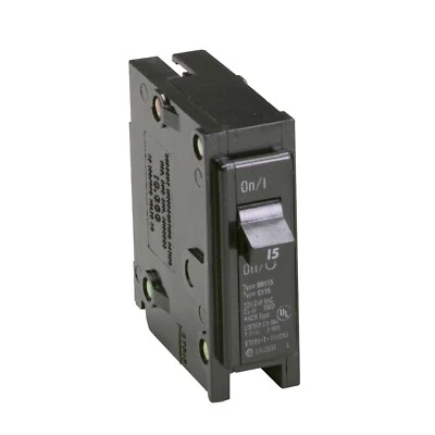 (1) NEW Eaton BR115 15Amp Single Pole Circuit Breaker Cutler Hammer  - Image 1 of 4